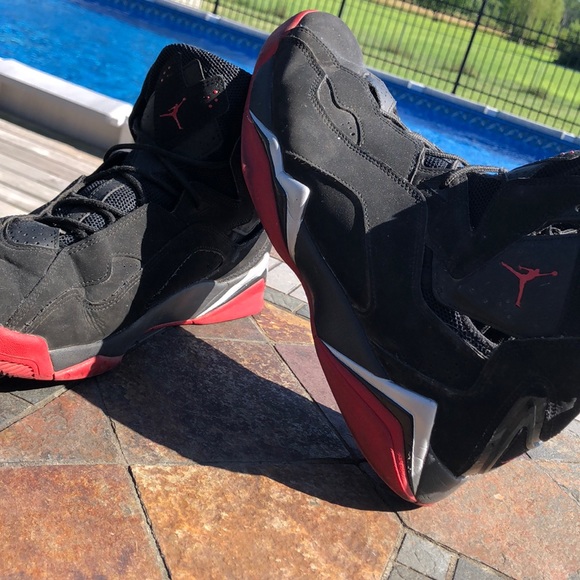 🖤❤️ Black and Red Jordan Sevens 🏀⛹🏼‍♂️ - Picture 2 of 5